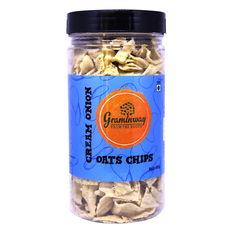 Graminway Cream Onion Oats Chips