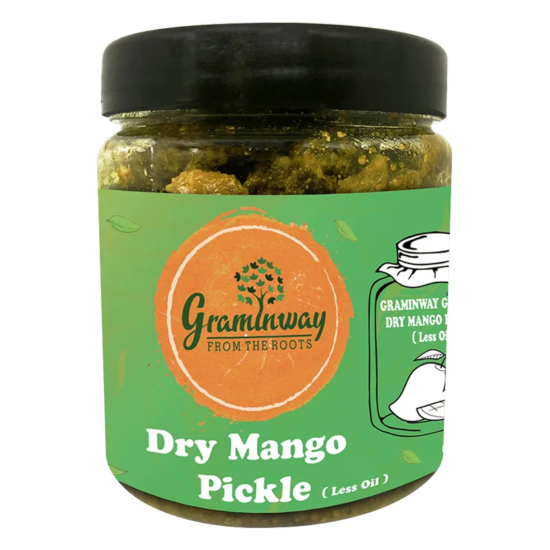 Graminway Dry Mango Pickle (Less Oil)