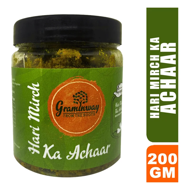 Graminway Hari Mirch Ka Achar