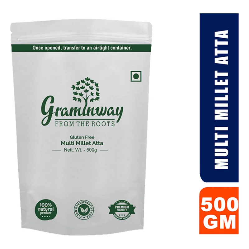 Graminway Multi-Millets Atta - 5 Grains, Gluten Free