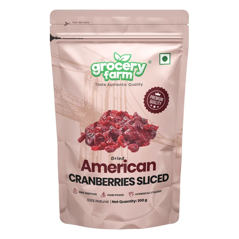 Grocery Farm Dried American Cranberries - Sliced