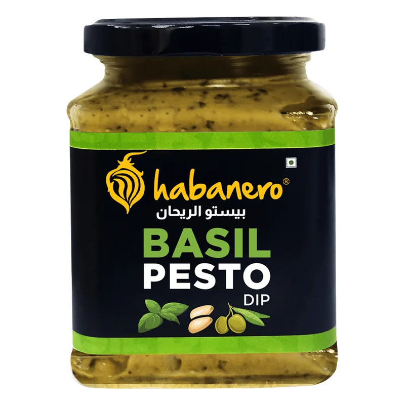 Habanero Basil Pesto Dip