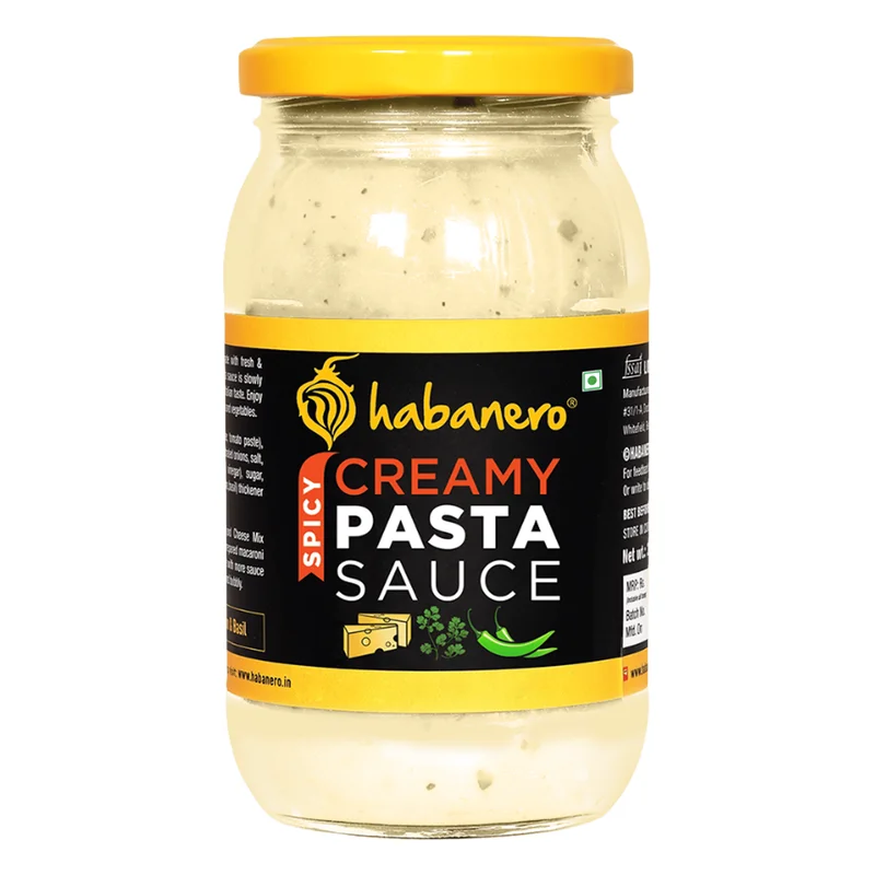 Habanero Creamy Pasta Sauce - Spicy