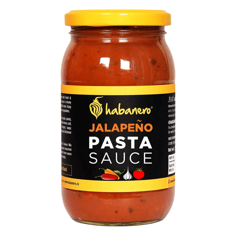 Habanero Jalapeno Pasta Sauce