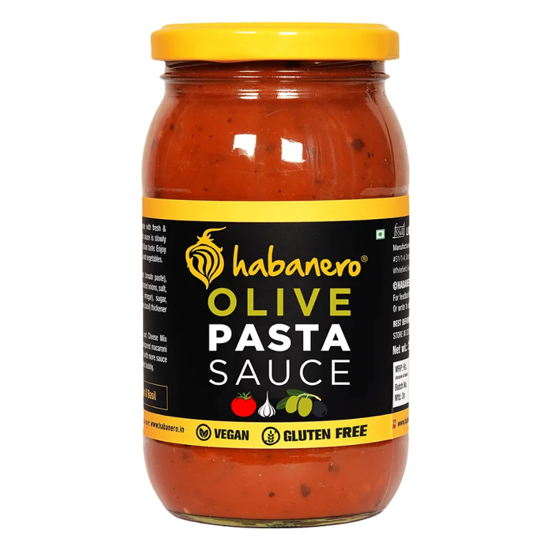 Habanero Olive Pasta Sauce