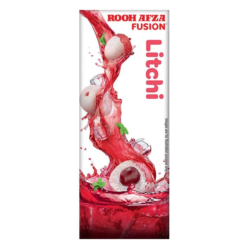 Hamdard Rooh Afza Fusion Litchi Drink