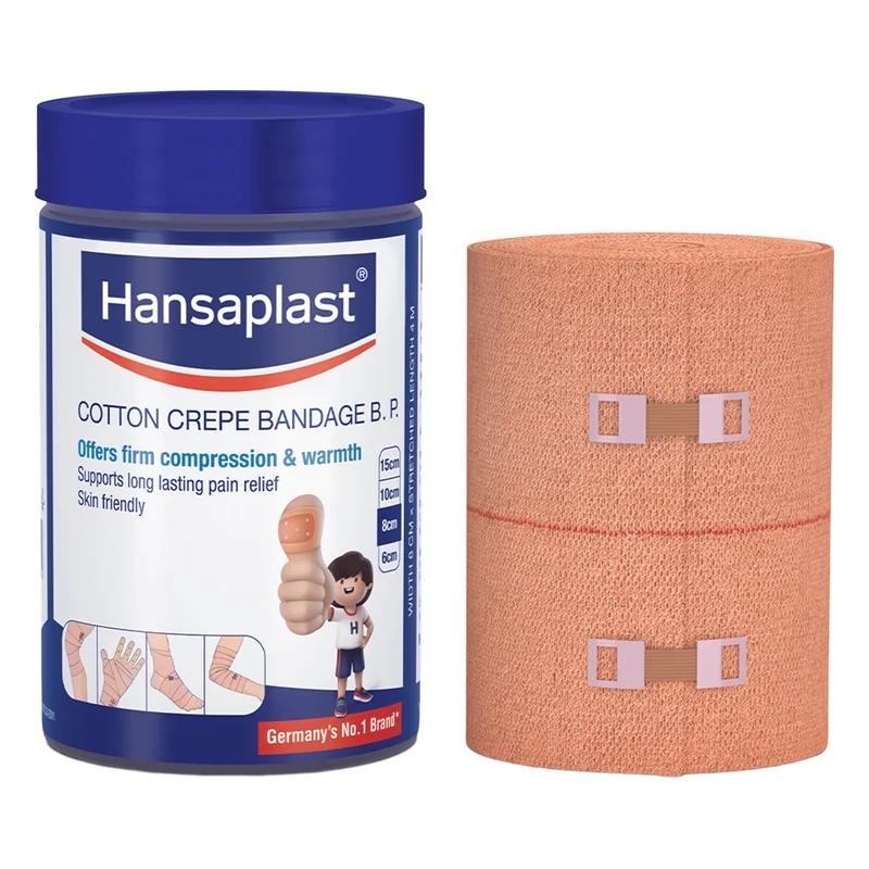 Hansaplast Cotton Crepe Bandage 8 cm x 4 m