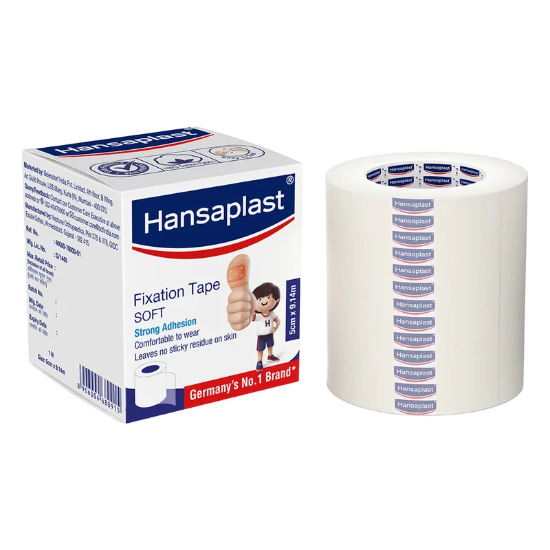 Hansaplast Soft Fixation Tape 5 cm x 9.14 m
