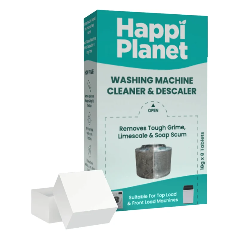 Happi Planet Washing Machine Cleaner & Descaler Tablets