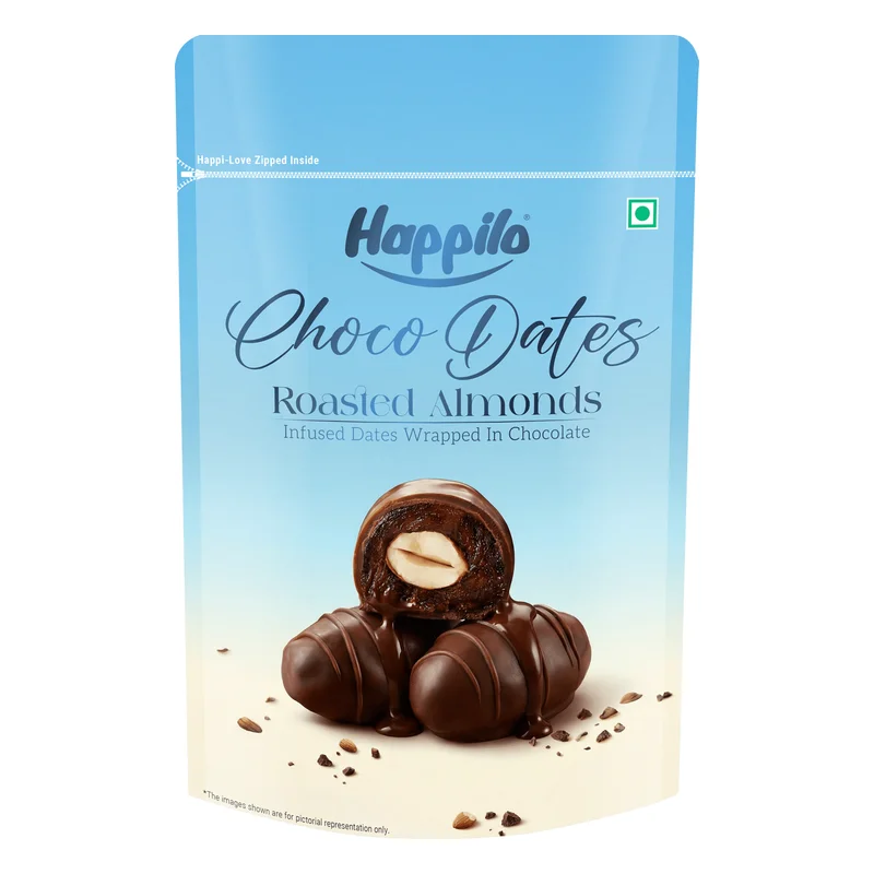 Happilo Chocolate Dates Roasted Almonds