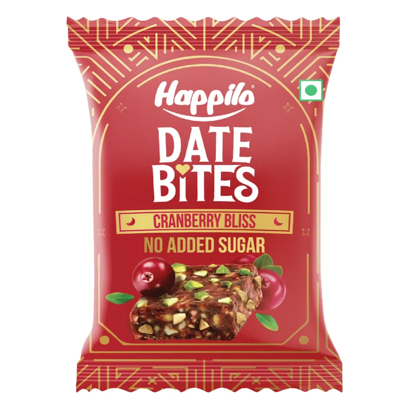 Happilo Cranberry Bliss Date Bites