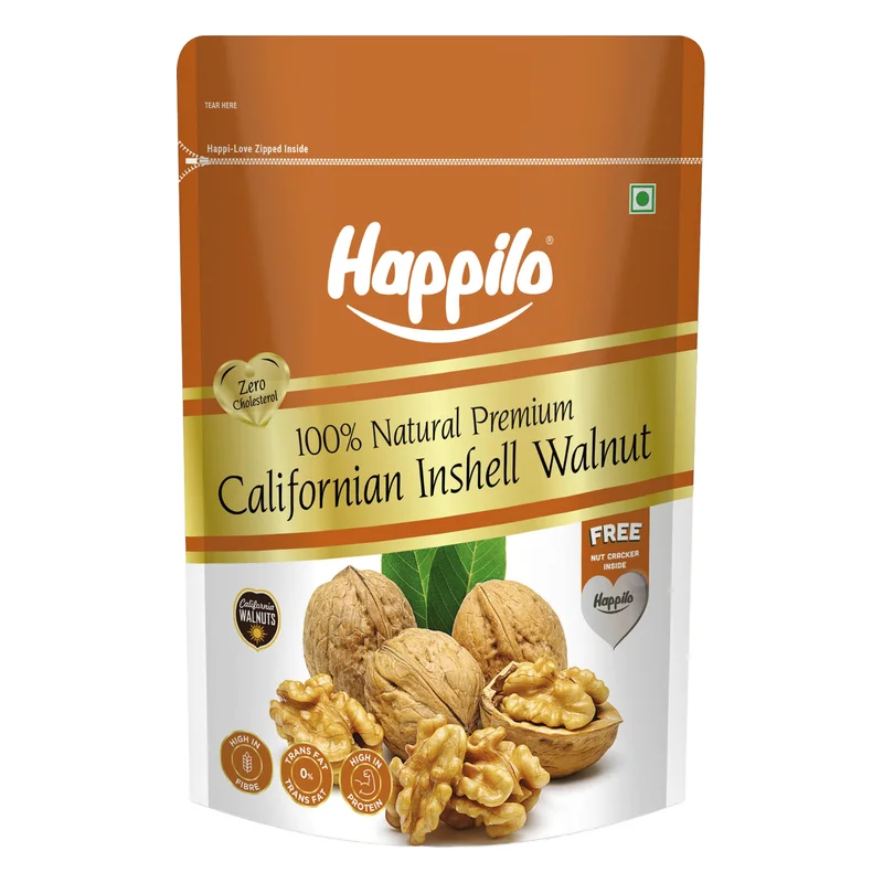 Happilo Natural Premium Californian Inshell Walnuts