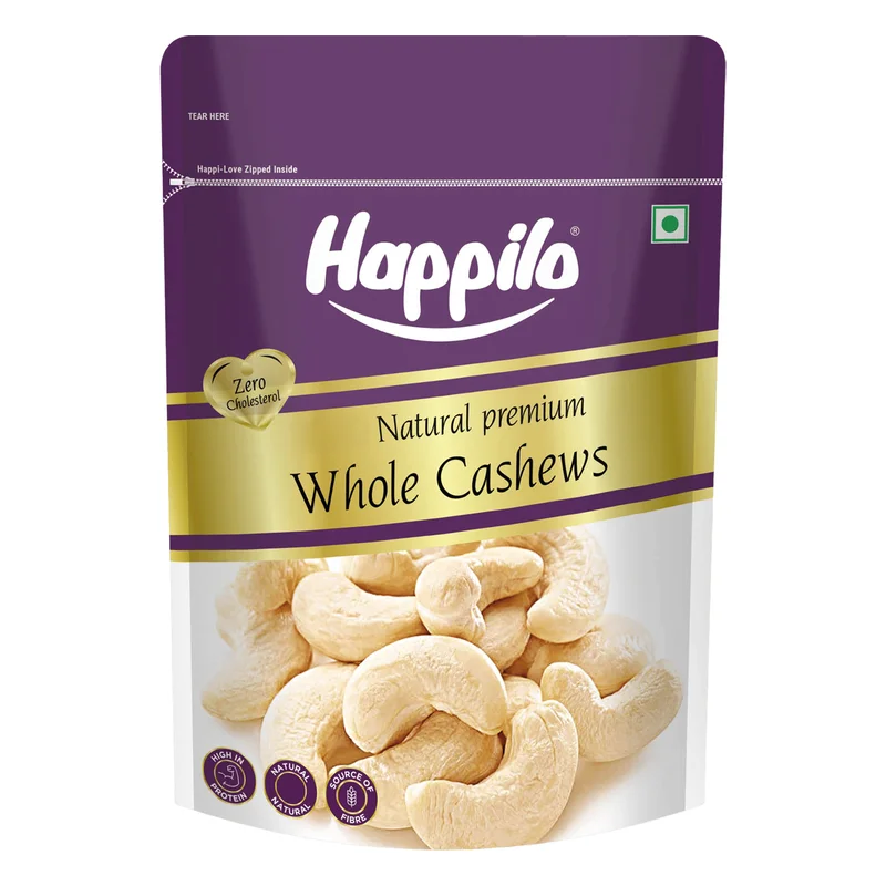 Happilo Natural Premium Whole Cashews