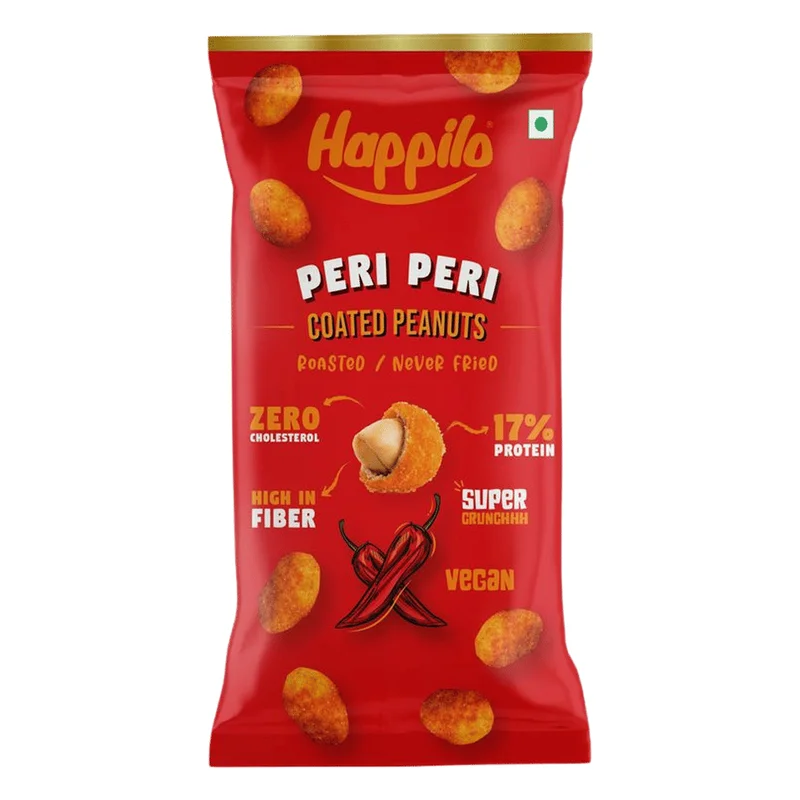 Happilo Peri Peri Coated Peanuts