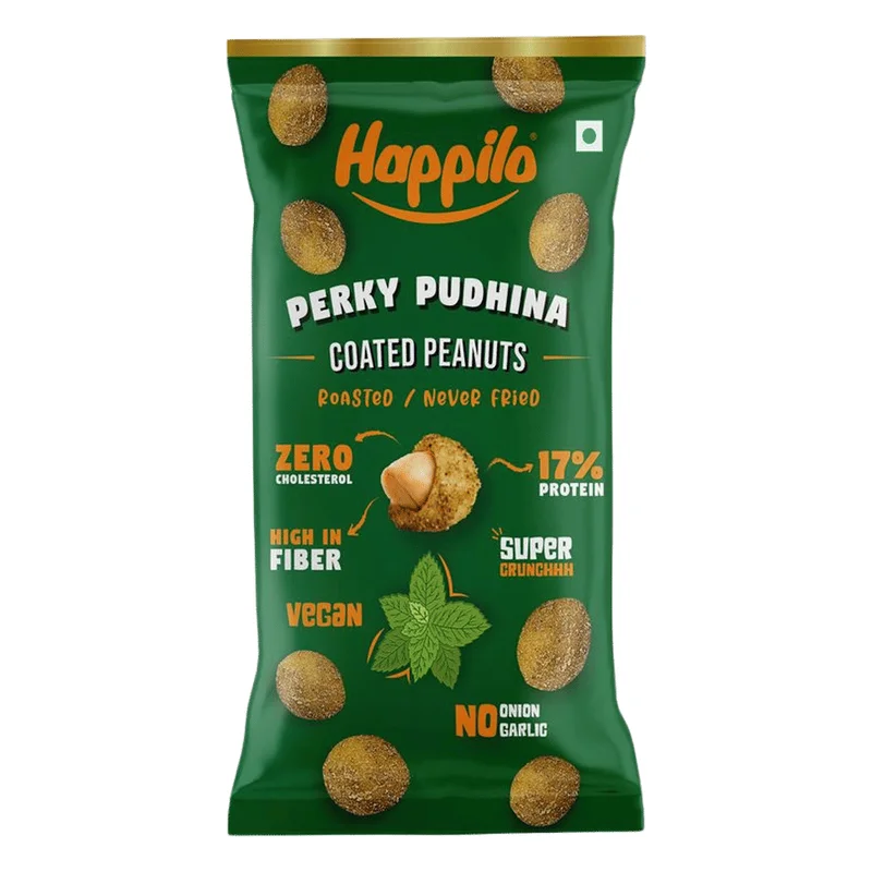 Happilo Perky Pudina Coated Peanuts