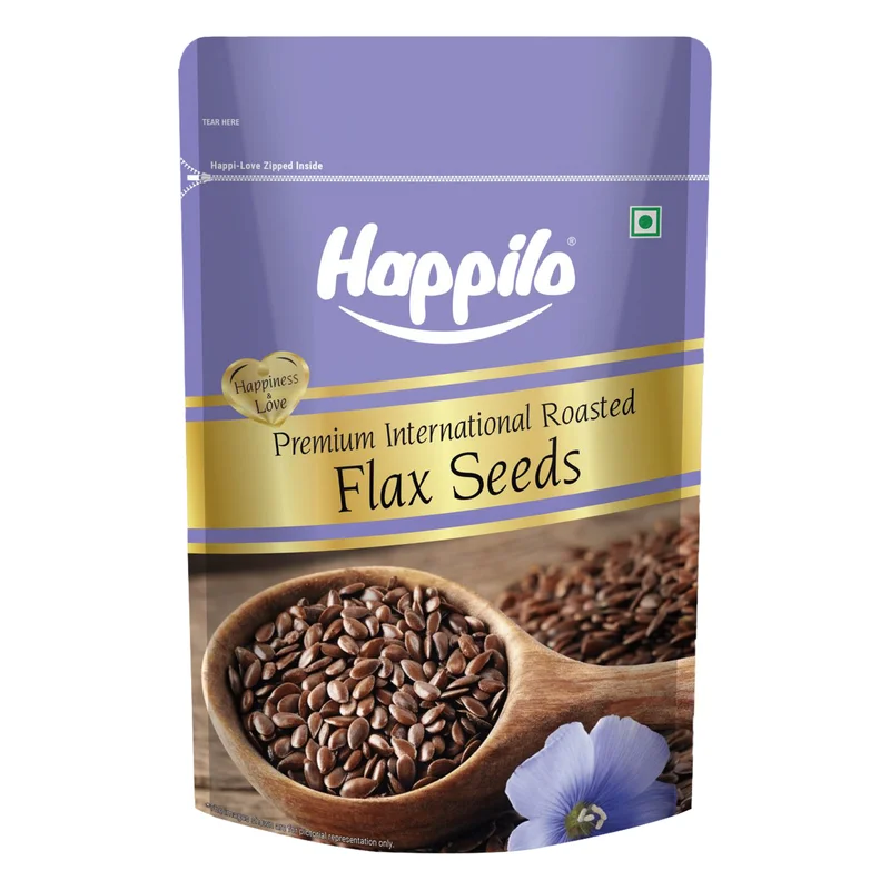 Happilo Premium International Roasted Flax Seeds