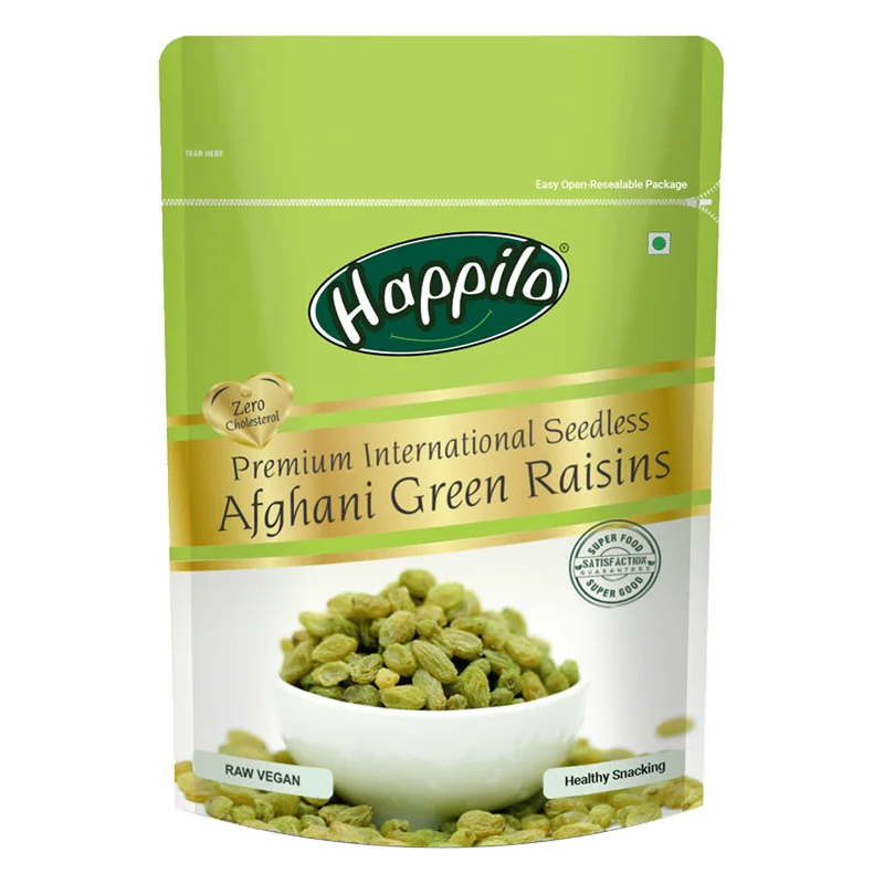 Happilo Premium International Seedless Afghani Green Raisins