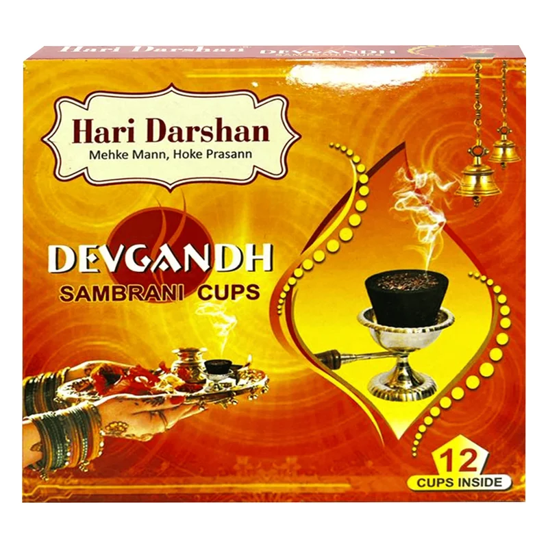 Hari Darshan Devgandh Sambrani Cups