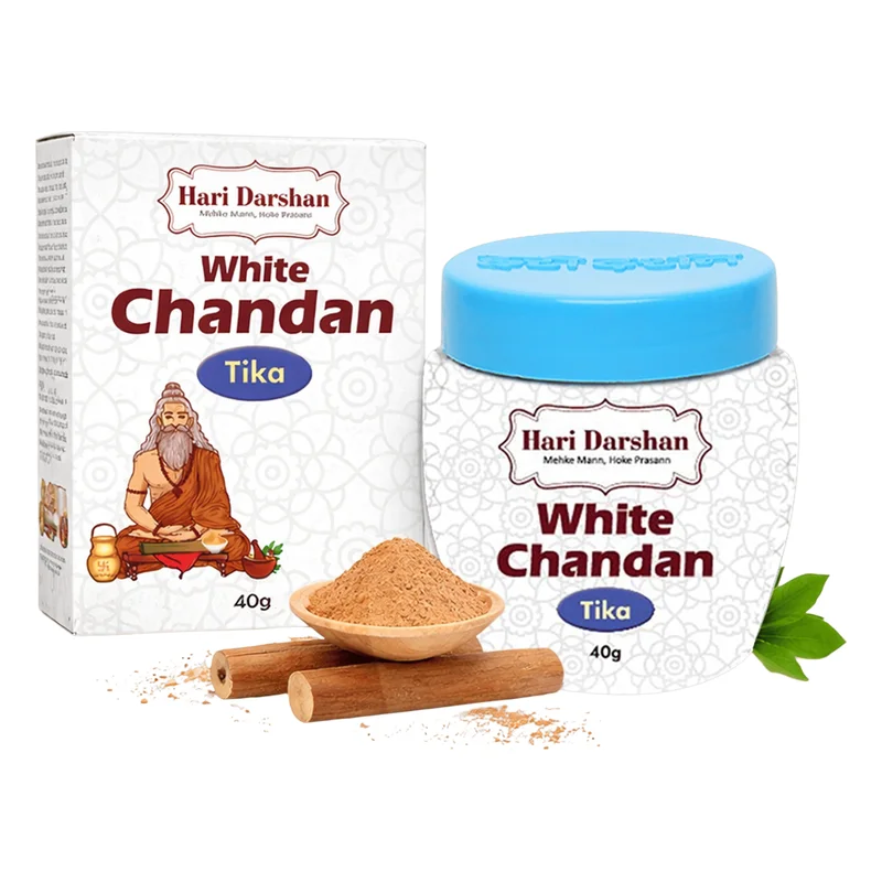 Hari Darshan White Chandan Tika