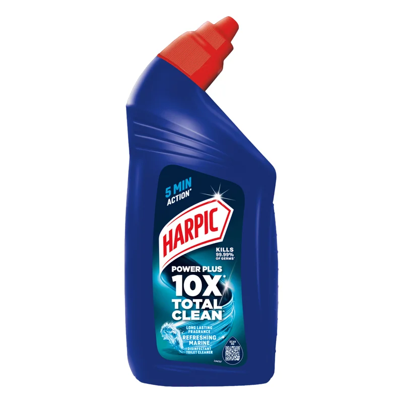 Harpic Disinfectant Toilet Cleaner - Refreshing Marine