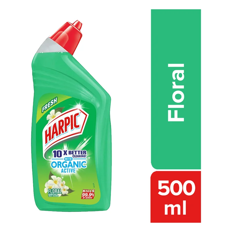Harpic Organic Active Toilet Cleaner - Floral