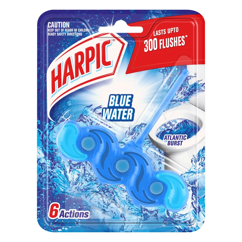 Harpic Power Fresh 6 Rim Block - Atlantic Burst