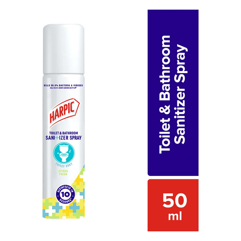 Harpic Toilet & Bathroom Sanitizer Spray