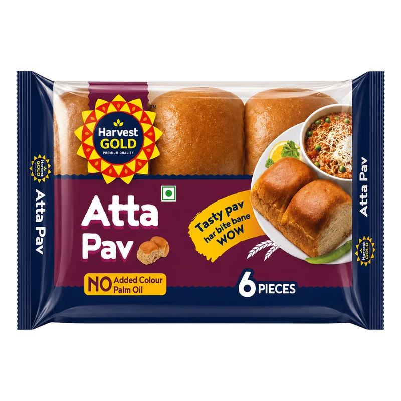 Harvest Gold Atta Pav