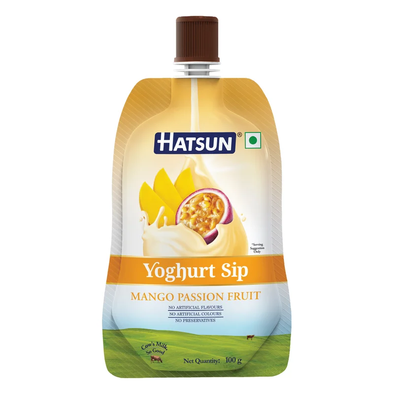 Hatsun Mango Passion Fruit Yoghurt Sip