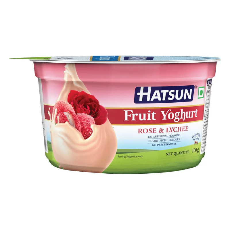 Hatsun Rose & Lychee Fruit Yoghurt