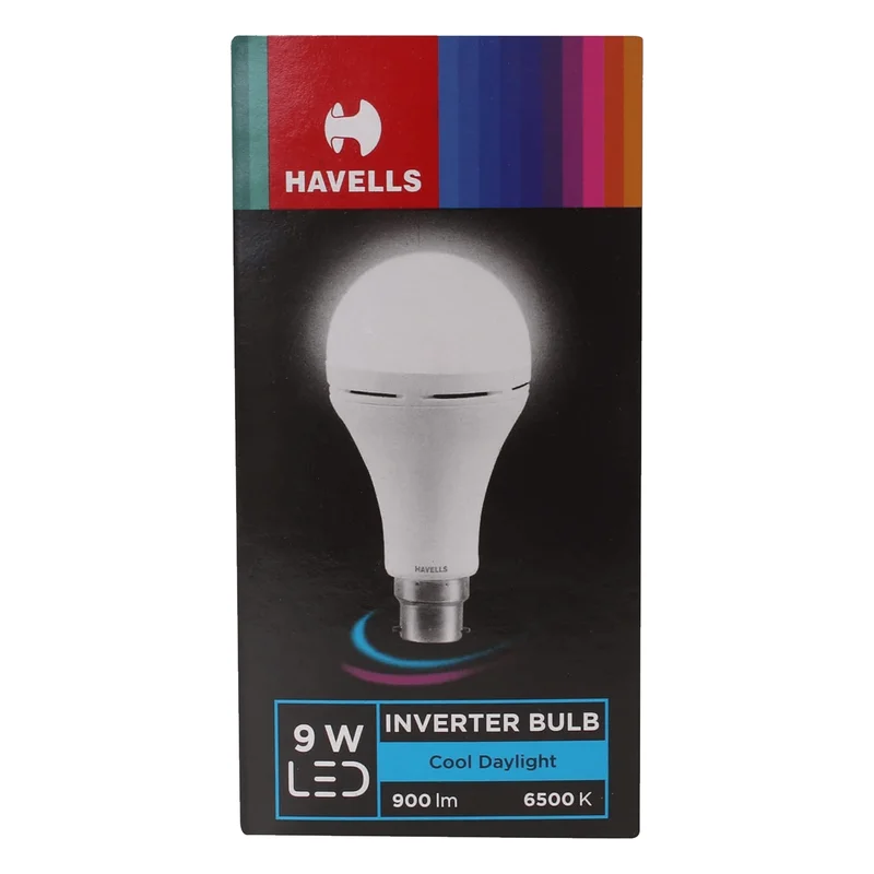 Havells Rechargeable Emergency Inverter LED Bulb 9W