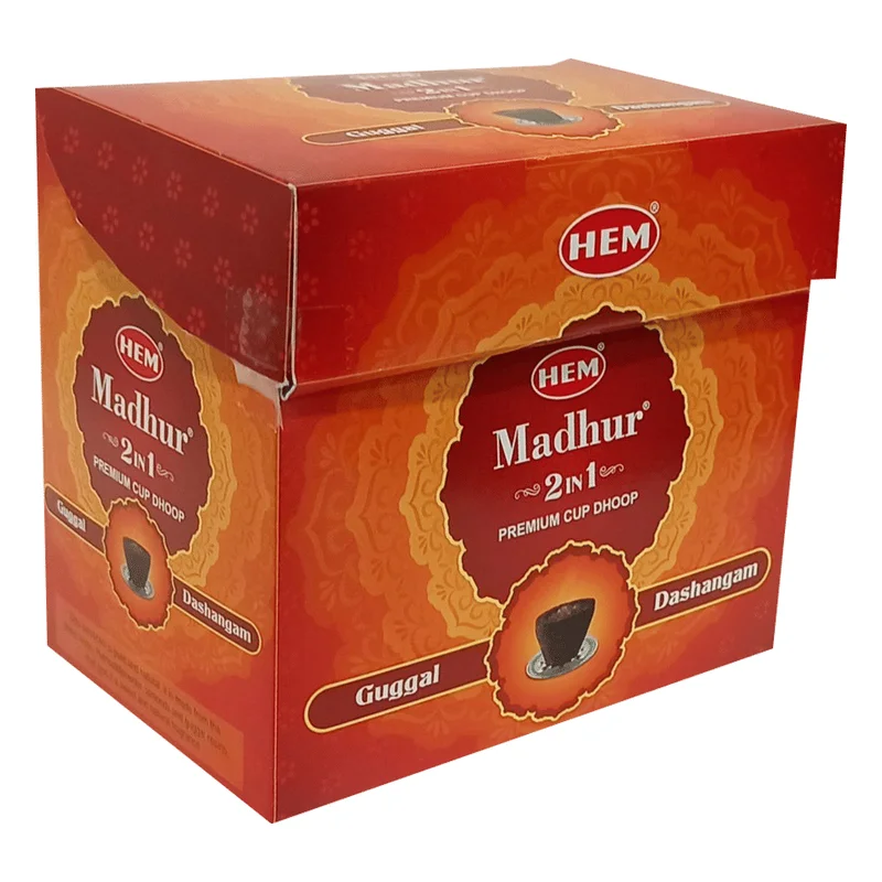 HEM Madhur 2 in 1 Premium Cup Dhoop