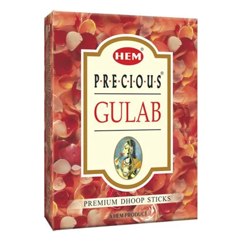 HEM Precious Gulab Dhoop Sticks