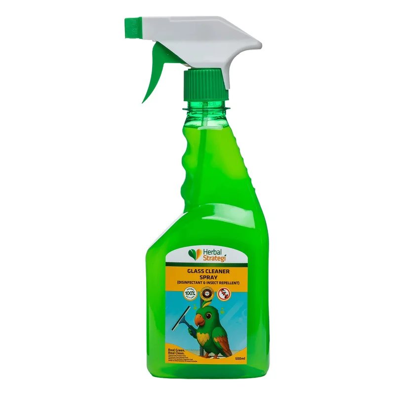 Herbal Strategi Glass Cleaner, Disinfectant & Insect Repellent