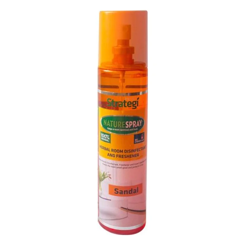 Herbal Strategi Nature Spray Room Disinfectant & Freshener - Sandal
