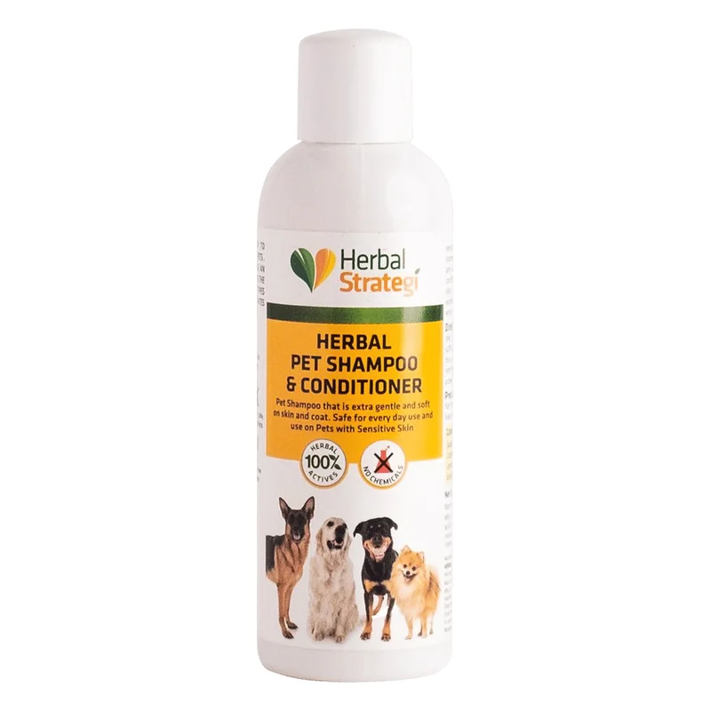 Herbal Strategi Pet Shampoo & Conditioner
