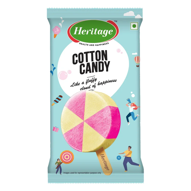 Heritage Alpenvie Cotton Candy Ice Cream