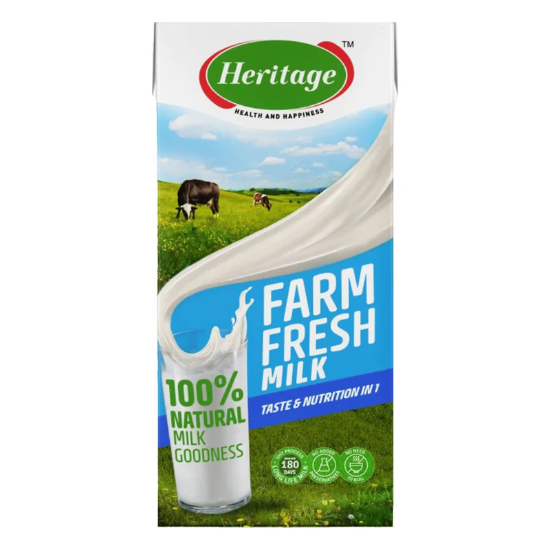 Heritage Farm Fresh Toned UHT Milk