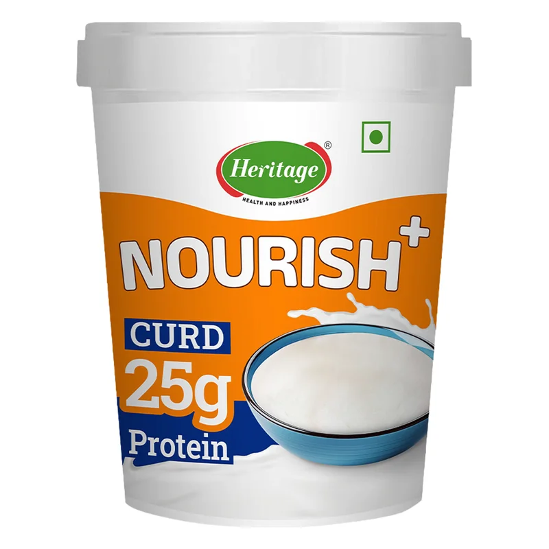 Heritage High Protein Nourish+ Curd