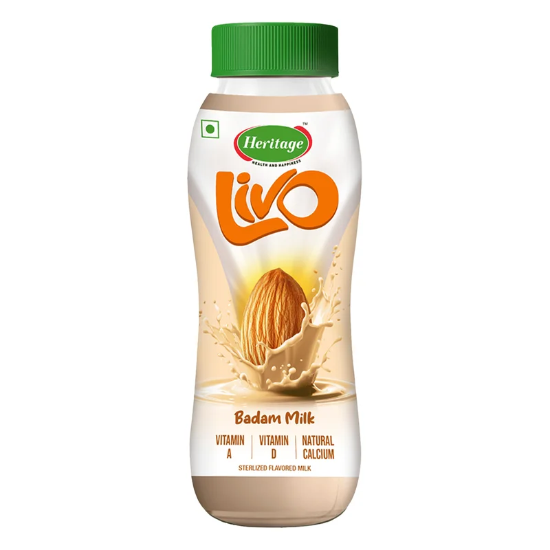 Heritage Livo Badam Flavoured Milk