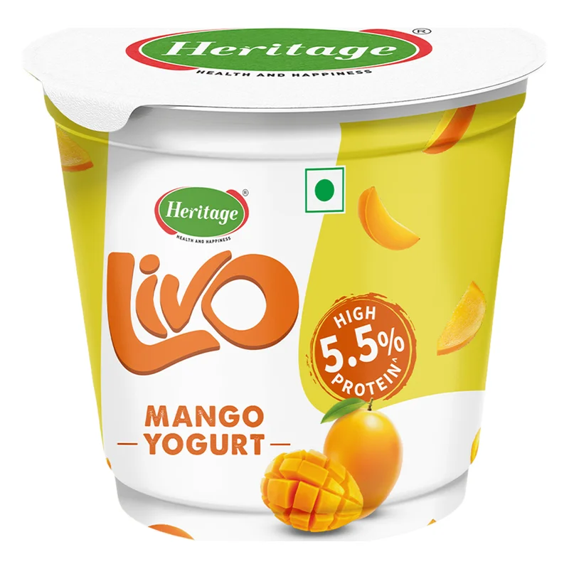 Heritage Livo Mango Yogurt