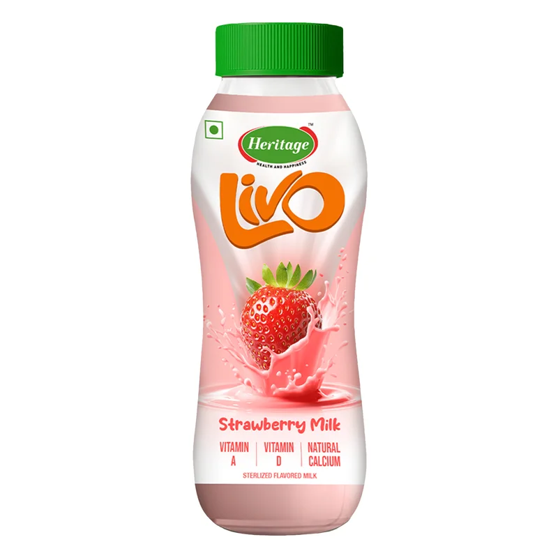 Heritage Livo Strawberry Flavoured Milk