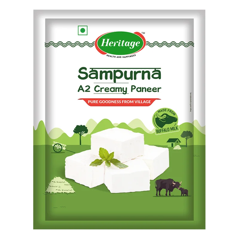 Heritage Sampurna A2 Creamy Paneer