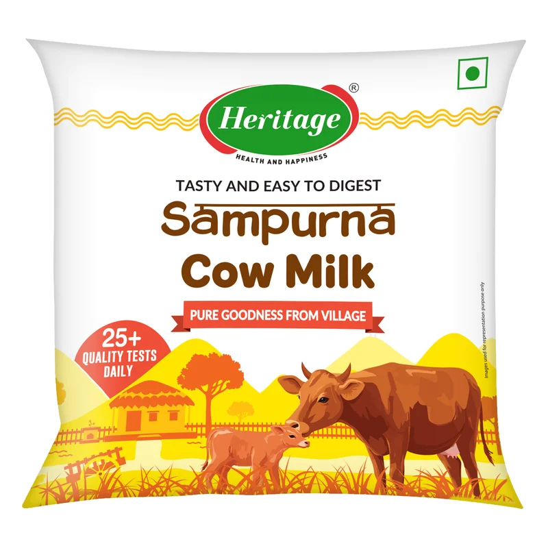 Heritage Sampurna Cow Milk
