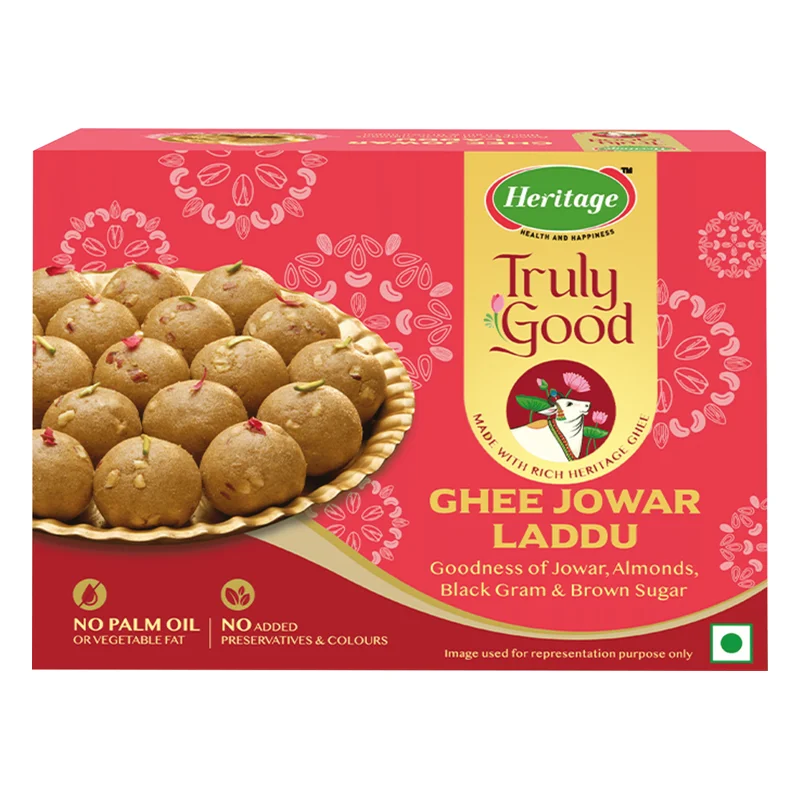 Heritage Truly Good Ghee Jowar Laddu