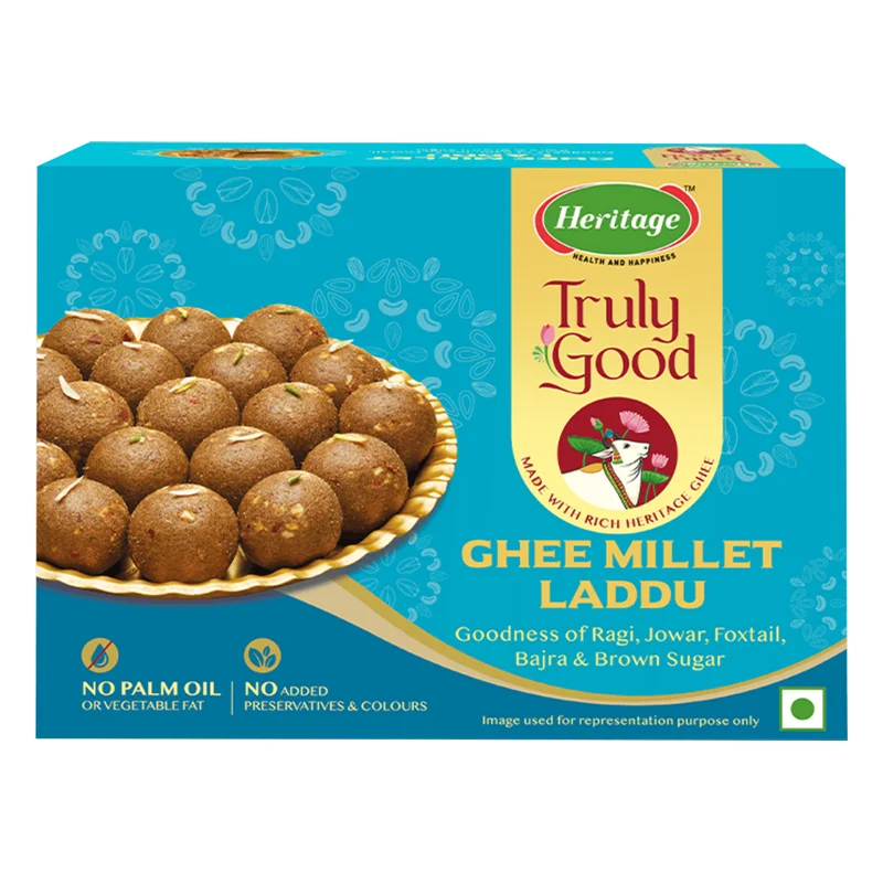 Heritage Truly Good Ghee Millet Laddu