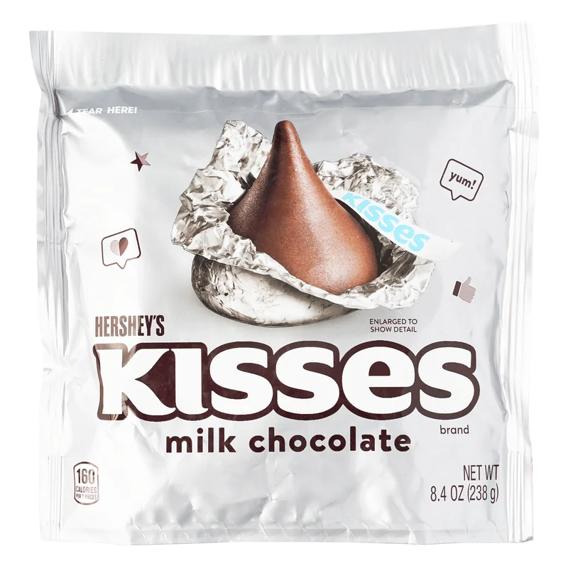 Hershey's Kisses Milk Chocolate (Imported)