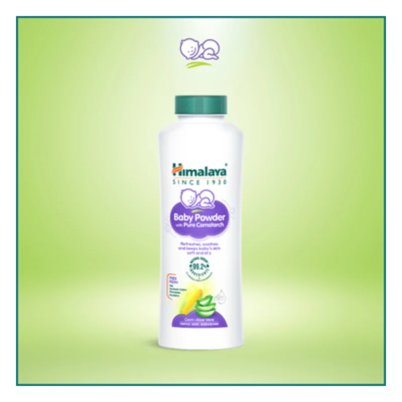 Himalaya Baby Powder With Pure Cornstarch