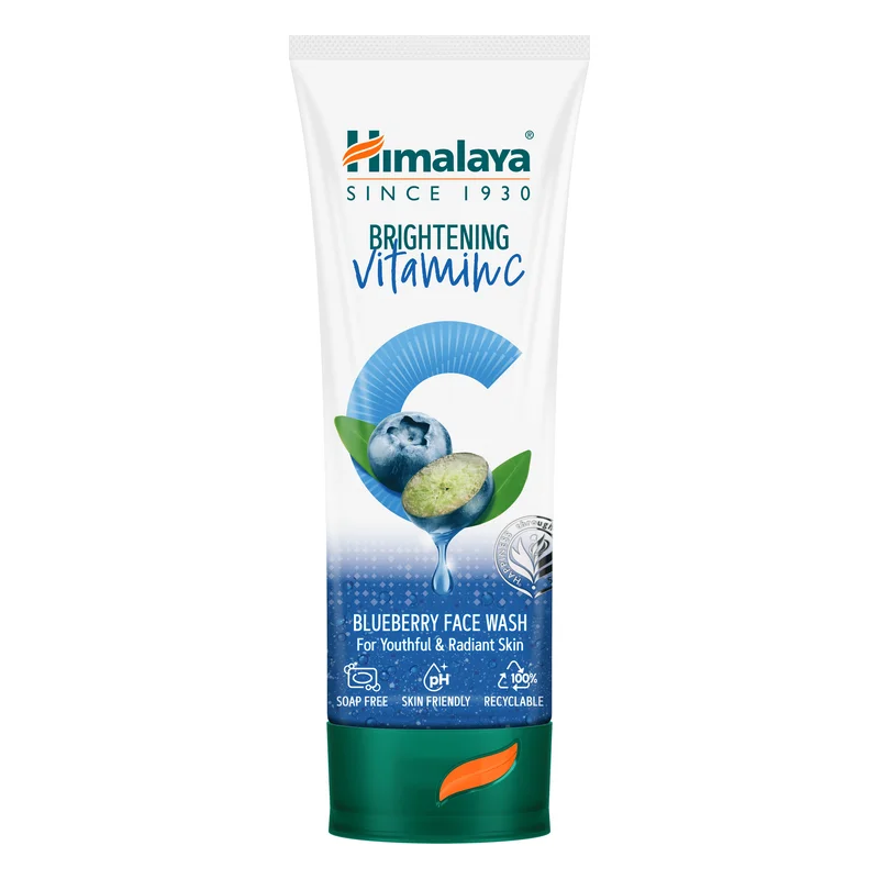 Himalaya Brightening Vitamin C Blueberry Face Wash