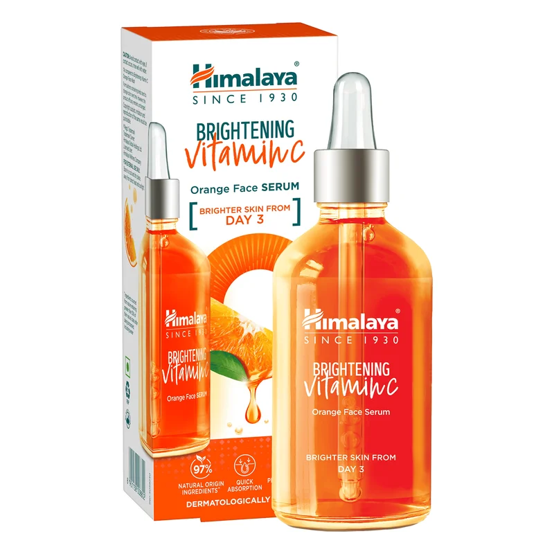 Himalaya Brightening Vitamin C Orange Face Serum